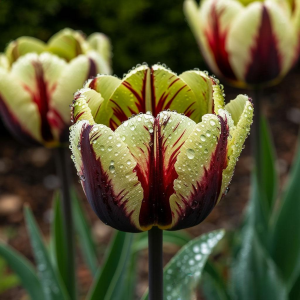 Тюльпан Литл Джем купить по цене от 590р. в интернет-магазине «Посадика» с доставкой почтой в в Беломорске и по всей России – [изображение №1].