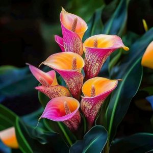 Калла Оникс купить по цене от 450р. в интернет-магазине «Посадика» с доставкой почтой в в Беломорске и по всей России – [изображение №1].